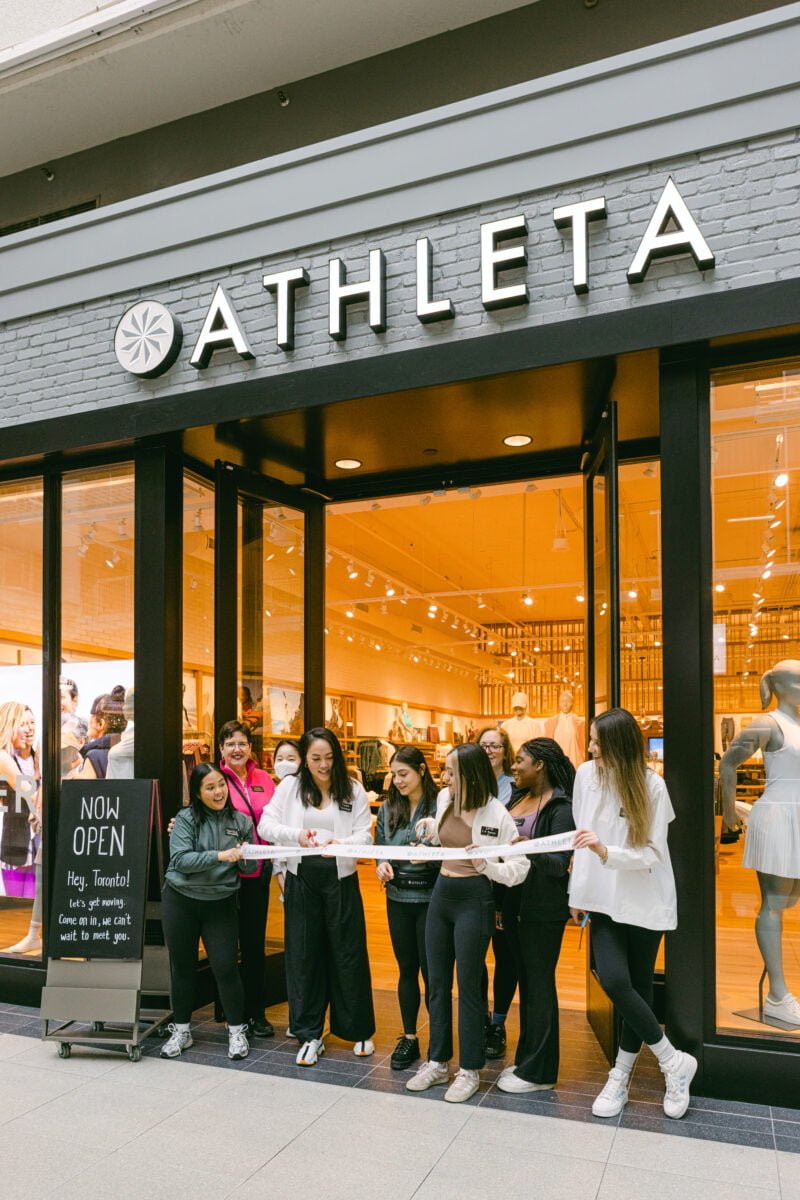 Gap-Owned Athleta Announces 5 More Canadian Stores to Open in 2022