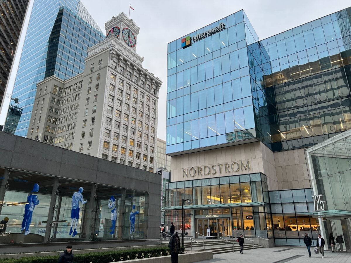 Is Nordstrom's departure from SF positive or negative?