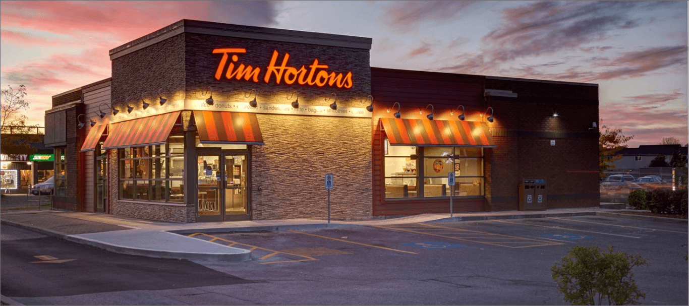 Tim Hortons a Vieux-Montréal, Tim Hortons is a large chain …
