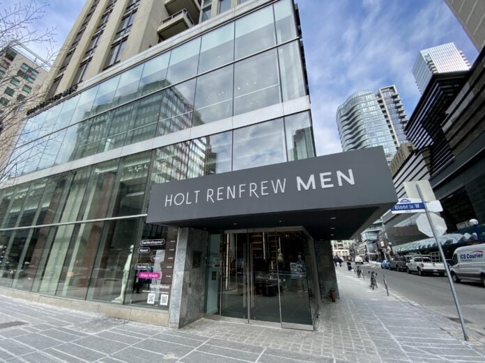 Holt Renfrew to Relocate Standalone Men's Store on Toronto's Bloor Street  Back into Flagship