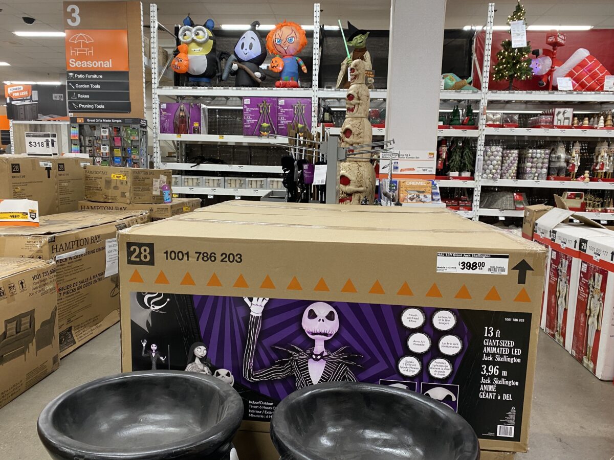 Home Depot Canada Adds Massive Halloween Decorations in Stores as it  Innovates to Secure Market Share [Interview]