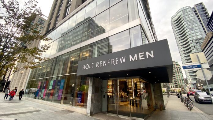 Holt Renfrew Reinforcing Men's Business as Competition Grows in