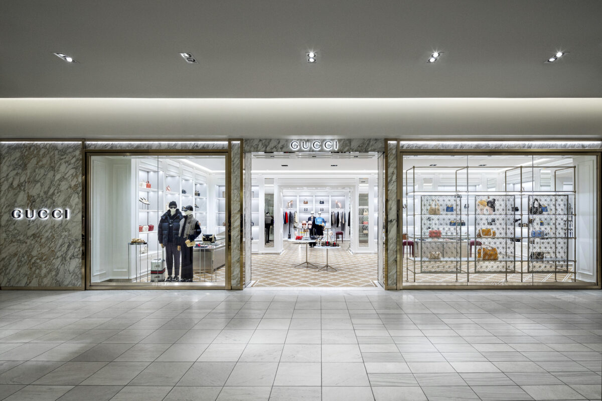 Gucci Opens Impressive Main Floor ‘World Of’ Boutique Concession at ...