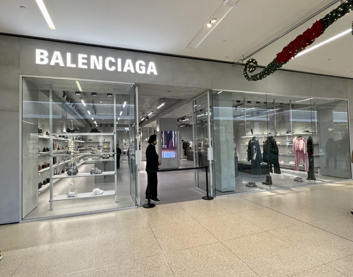 Balenciaga Expands Further in Canada with Standalone Downtown Vancouver ...