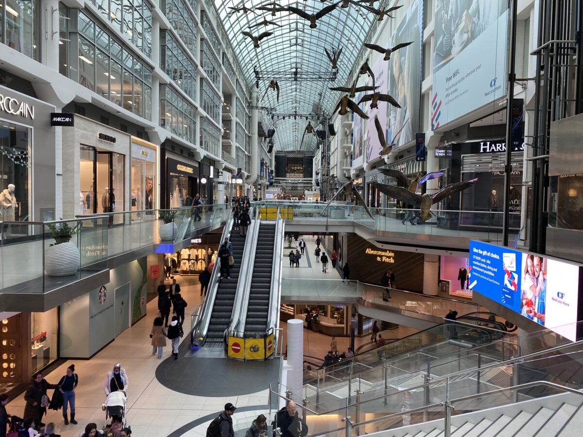 Eaton Centre stores continue to close and shuffle