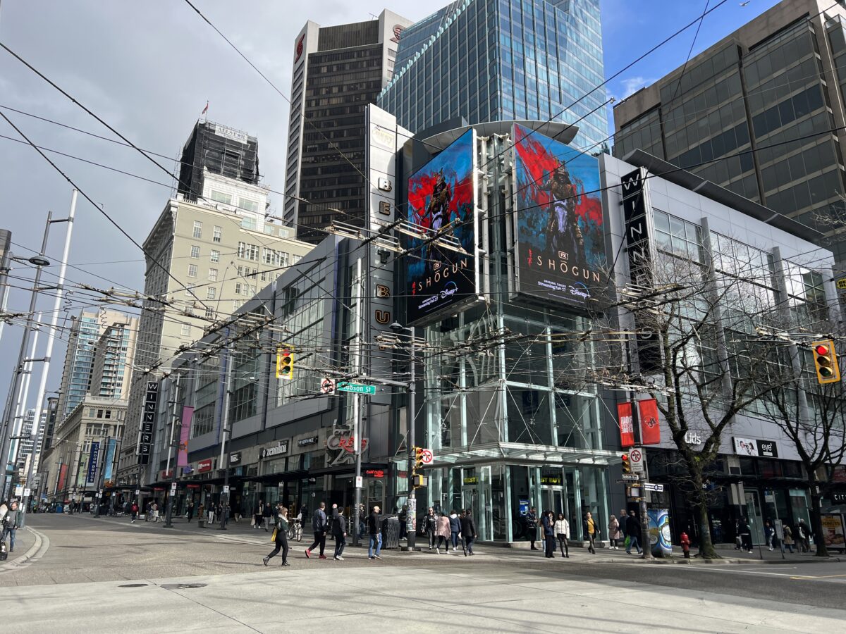 Robson Street in Vancouver in Flux as New Retailers Prepare to Open Stores  [Feature]